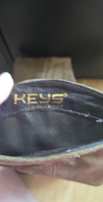 Kowbojki ze skóry naturalnej Włoskie 41