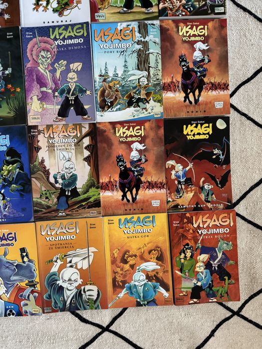 Usagi Yojimbo – kolekcja 28 tomów, Stan Sakai, Komiksy o samurajach