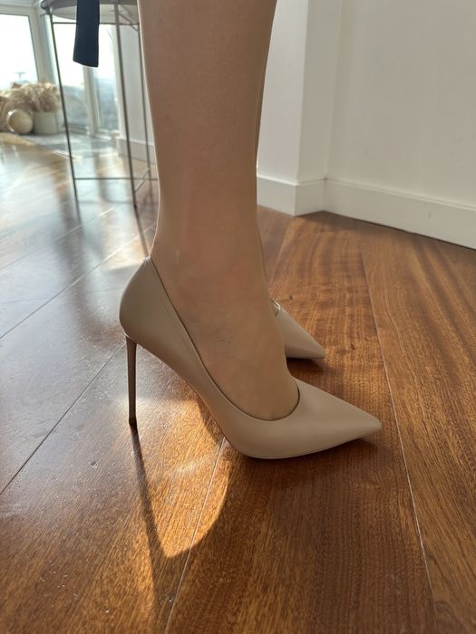 Туфли Estro нюд, 39 (маломерят на 38), каблук ~10 см, состояние новых