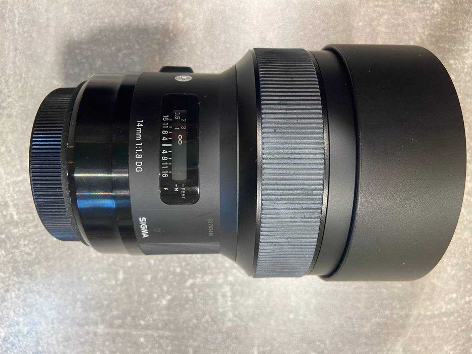 Об'єктив SIGMA 14mm F1.8 DG HSM Art (Canon)