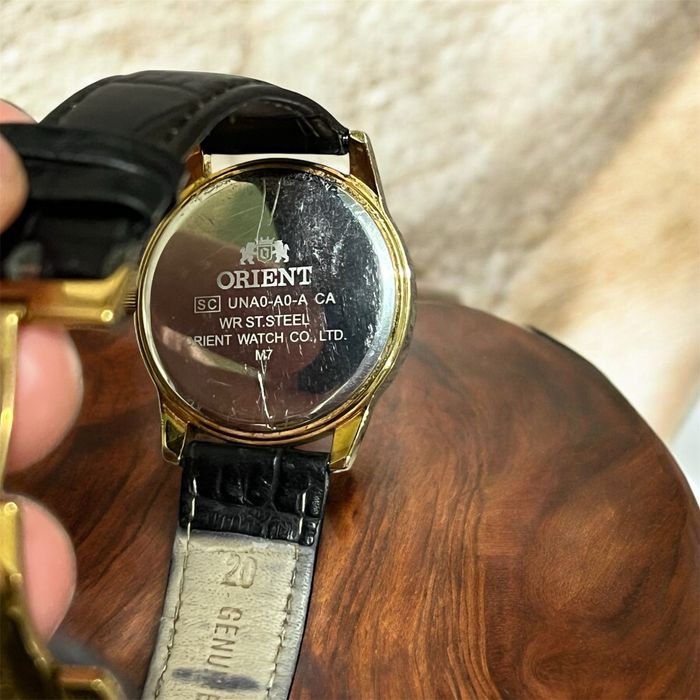 Часы Orient кварцевые gold