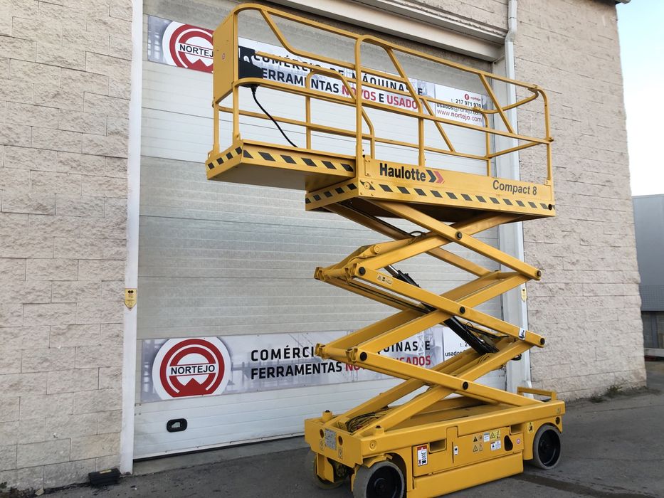 Plataformas Elevatórias Tesoura Elétricas 8 mts