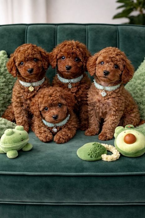 Неймовірні чудові пуделята