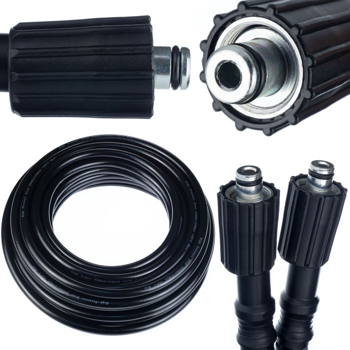 Wąż Wysokociśnieniowy 15m M22-M22 | Max 200 Bar, 60°C