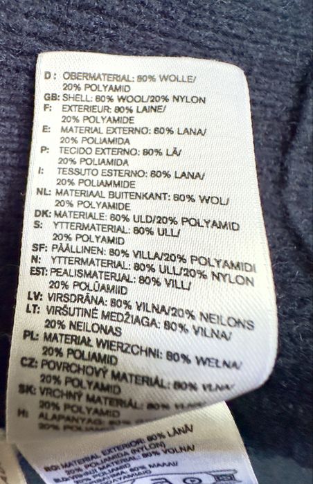 Adidas - Oryginalny Wełniany męski kardigan - XL