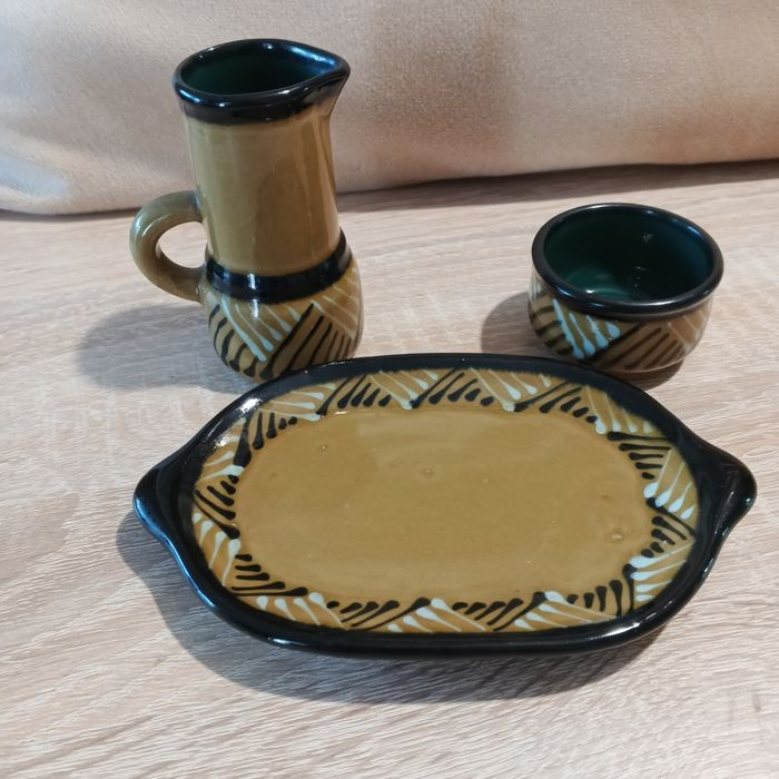 Набір керамічний. Стан нового. Без пошкоджень.