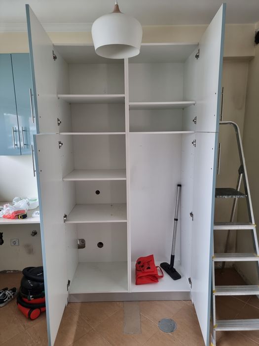 Armários de Cozinha - Azuis Claros