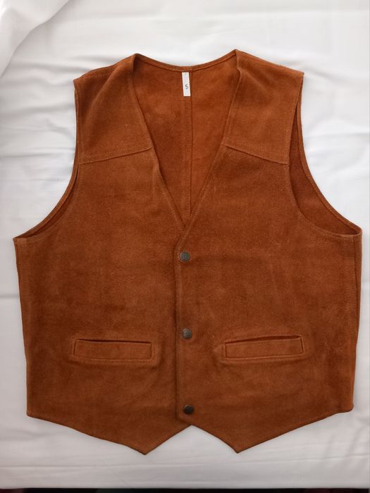 Colete em pele M/F