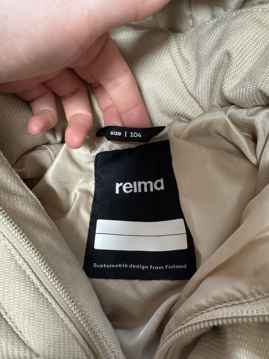 Тепла зимомова куртка  Reima до -30 та шерстяна шапка