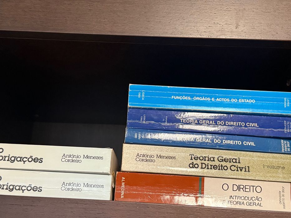 Vendo livros curso Direito FDL (1993)
