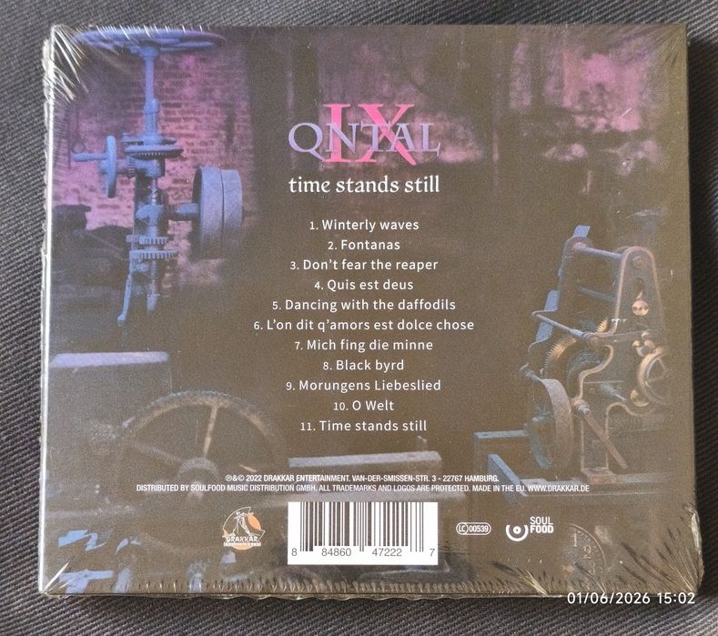 Qntal - IX - Time Stands Still CD