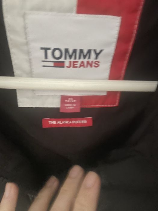 Куртка пуховик Tommy Hilfiger xs
