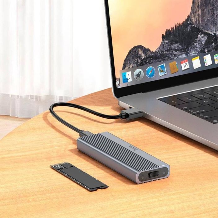 Кишеня для M. 2 SSD Enclosure (USB3.1/6Gbps, 4TB Max) HOCO HB47