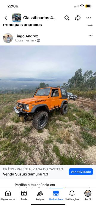 Vendo ou Troco Suzuki Samurai 1.3