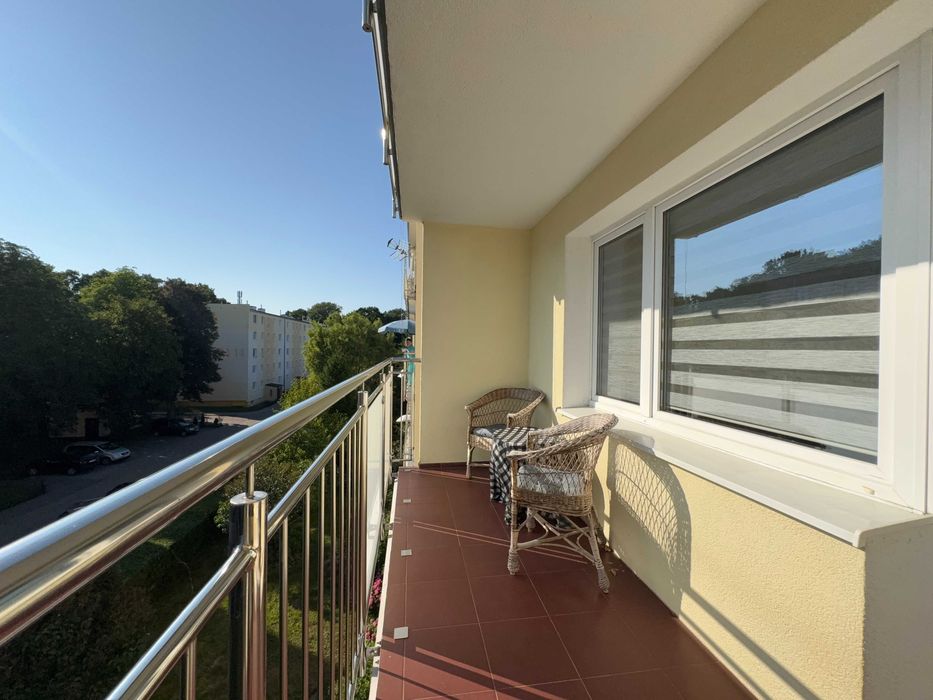 2 pokoje | 45,25 m² | Nad Morzem | 10 min do plaży | Balkon | Duża Piwnica 6,86 m² | Gotowe do zamieszkania