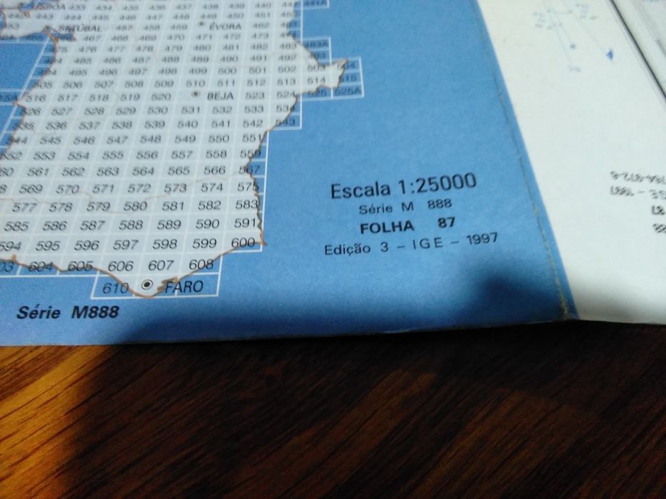 Carta Militar - folha 87