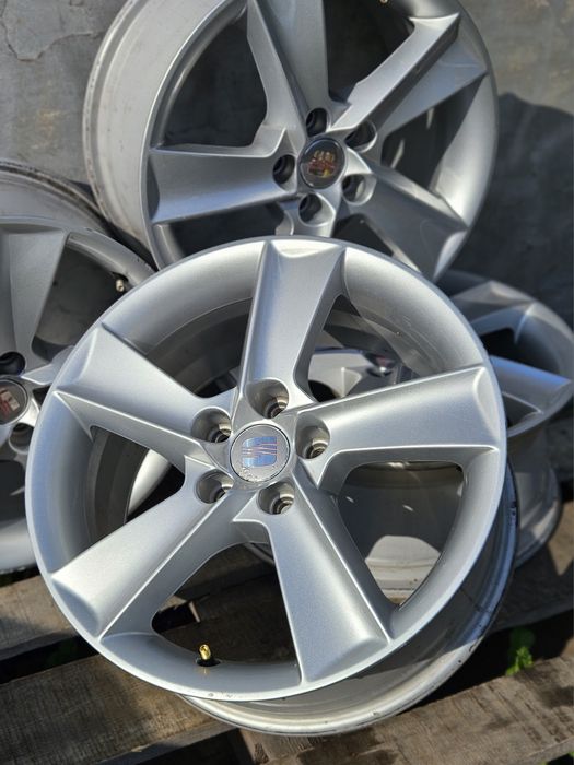 Диски 5×100 r16 титани Golf 4 Octavia Seat Fabia r16 диски r16 5×100