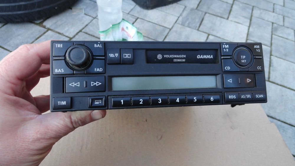 Radio Samochodowe Gamma Volkswagen Golf Passat Bora Polo ODKODOWANE