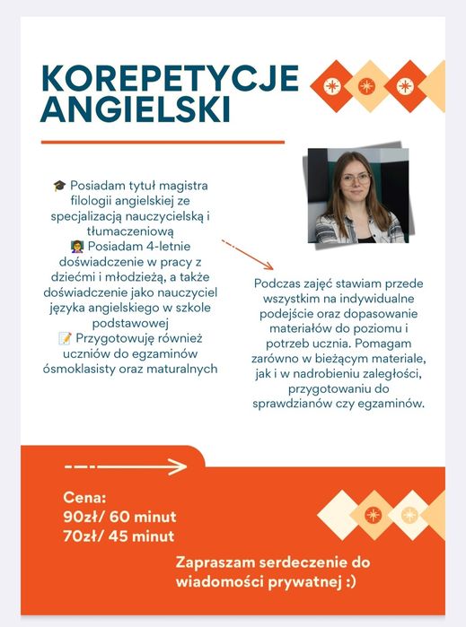 Korepetycje Język Angielski