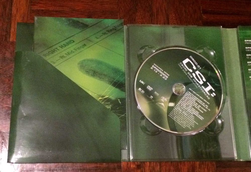 DVD: Csi Miami. Caixa com 3 DVD