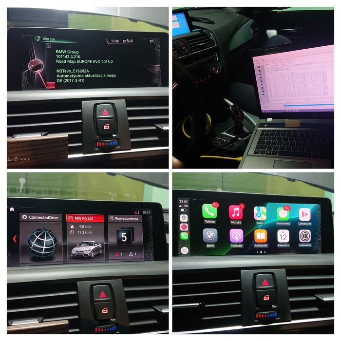 BMW MINI Kodowanie Polski Diagnostyka CarPlay Konwersja Aktualizacja