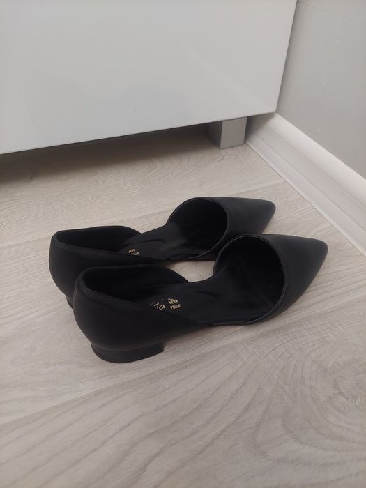 Балетки чорні жіночі 36 / 35