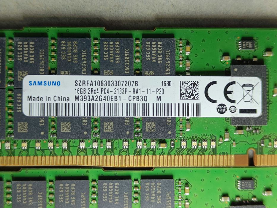 СЕРВЕРНА Оперативна память SAMSUNG DDR4 16GB 2133MHz ECC REG