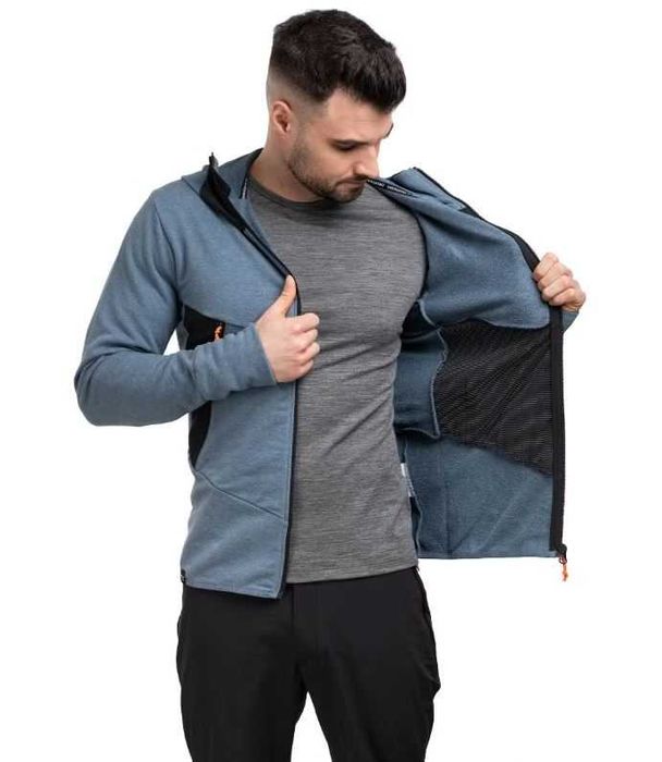 Bluza męska Salewa Lavaredo Hemp Hooded Cena reg, 620 zł Rozm. XL