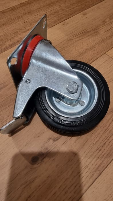 Колесо d75 мм промышленое поворотное с площадкой 36075