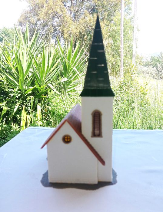 FALLER 130240, Igreja com ILUMINAÇÃO dupla