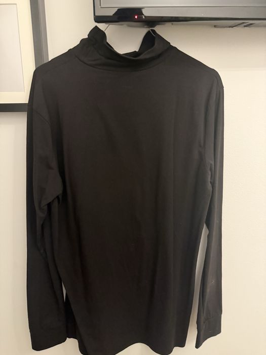 Camisola Gola Alta Preta Homem M