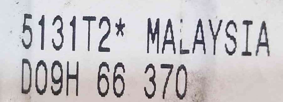 Comando / Botão / Interruptor Vidros Trás Esquerdo d09h66370 - MAZDA 2