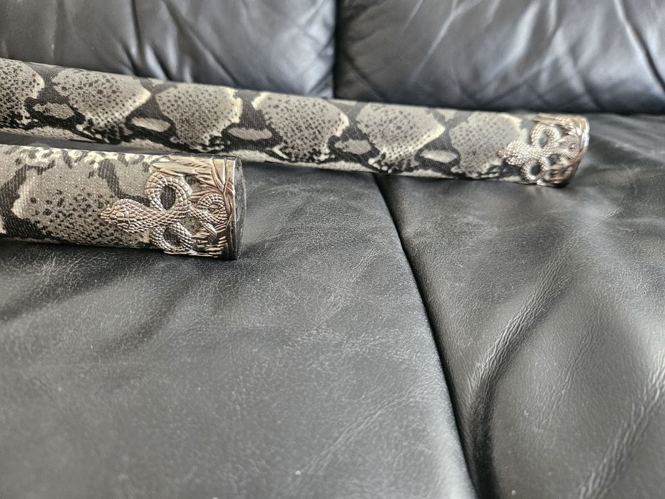 Conjunto de 3 espadas decoracao, edicao esoecial cobra