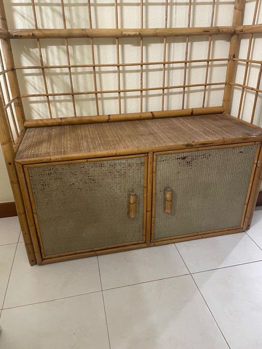 Móvel Sapateira Armario bambu