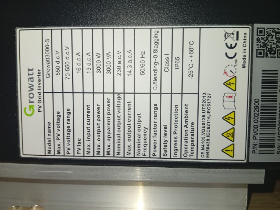 Growatt 3000 W  3KW
