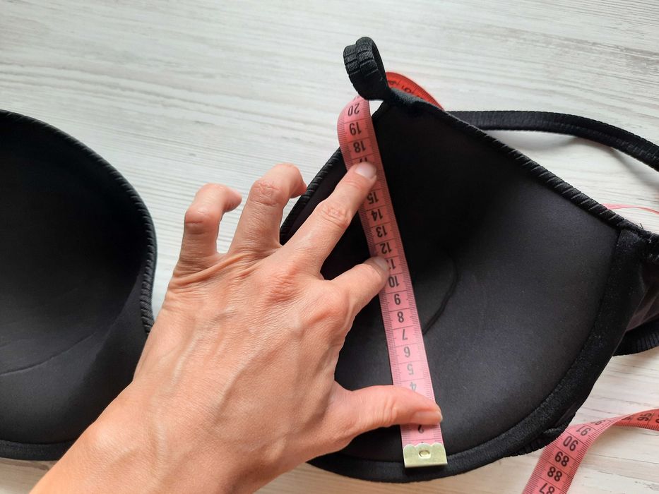 Черный купальник на большую грудь Victoria's secret оригинал чашка Д Е