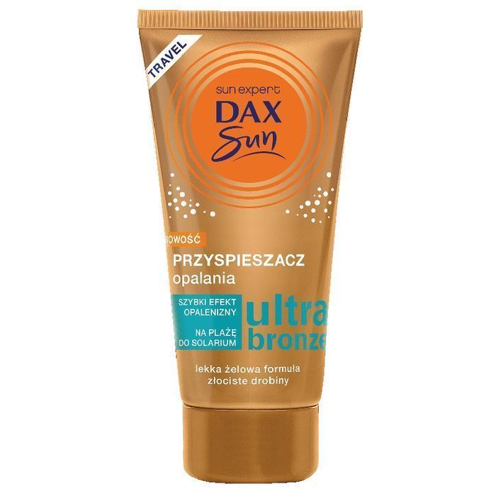 Dax Sun Przyspieszacz opalania ze złocistymi drobinkami  50ml