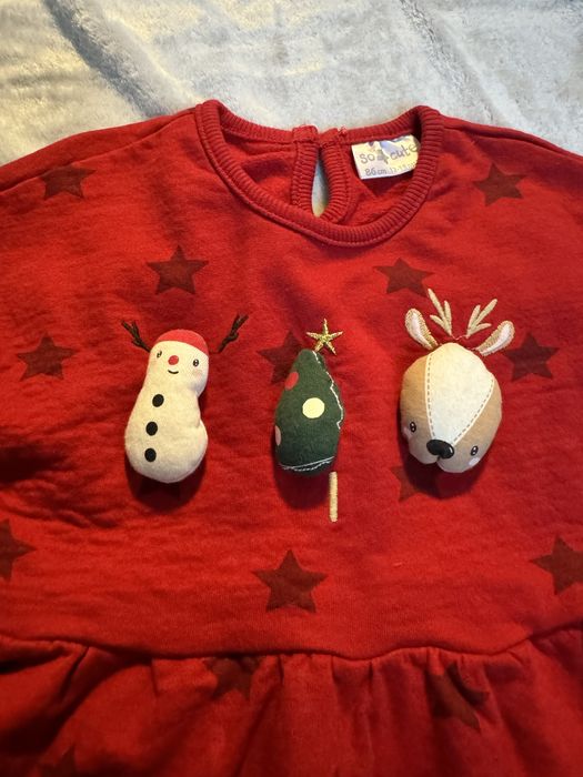 Новорічна сукня 86 розмір, новорічне плаття 12-18 міс