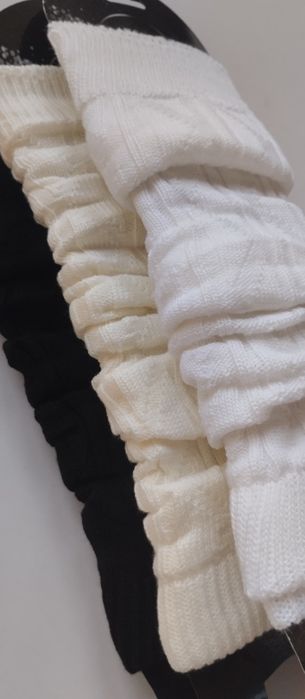 Гетри теплі білі молочні чорні зимові