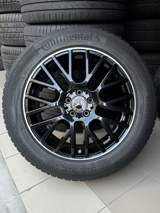R-19 зима Mercedes,оригінал для моделей Мерседес:GLE GLS GL ML R w167 v167 w166 w164 взутий у шини Continental Winter Contact TS 870 P 255/50/R19