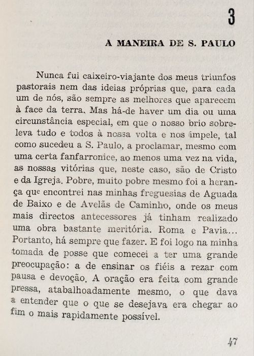 Testemunho de Ex-Pároco