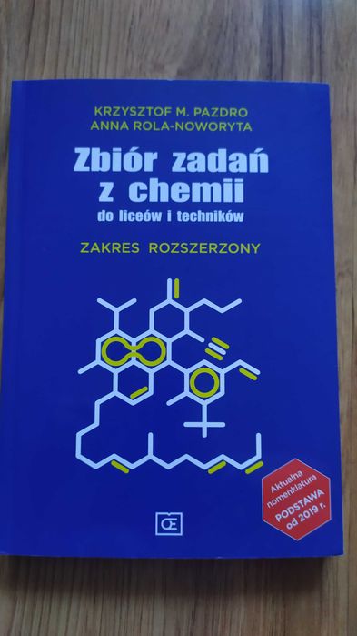 Zbiór zadań z chemii zakres rozszerzony Pazdro