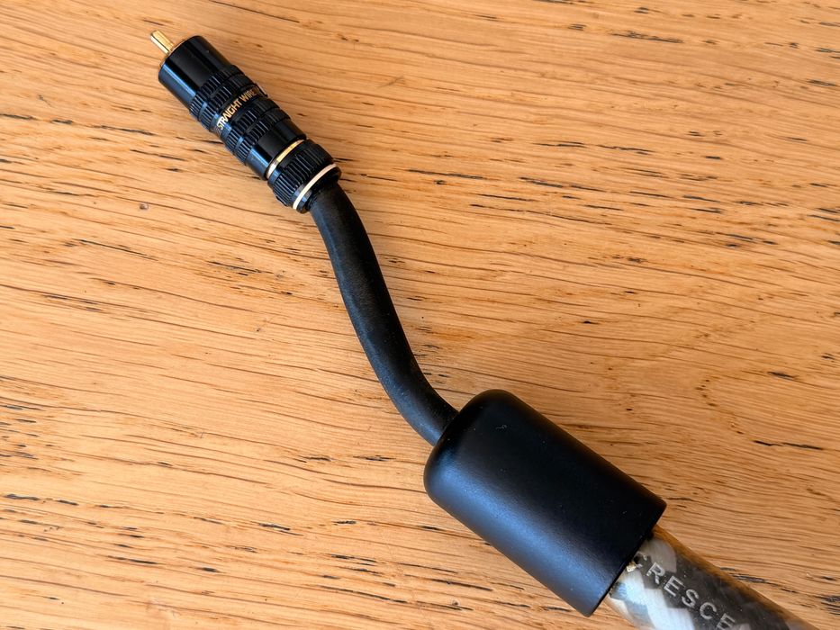 Straight Wire Straight Wire Crescendo RCA Cable Pair 2 x 1 M with WTB