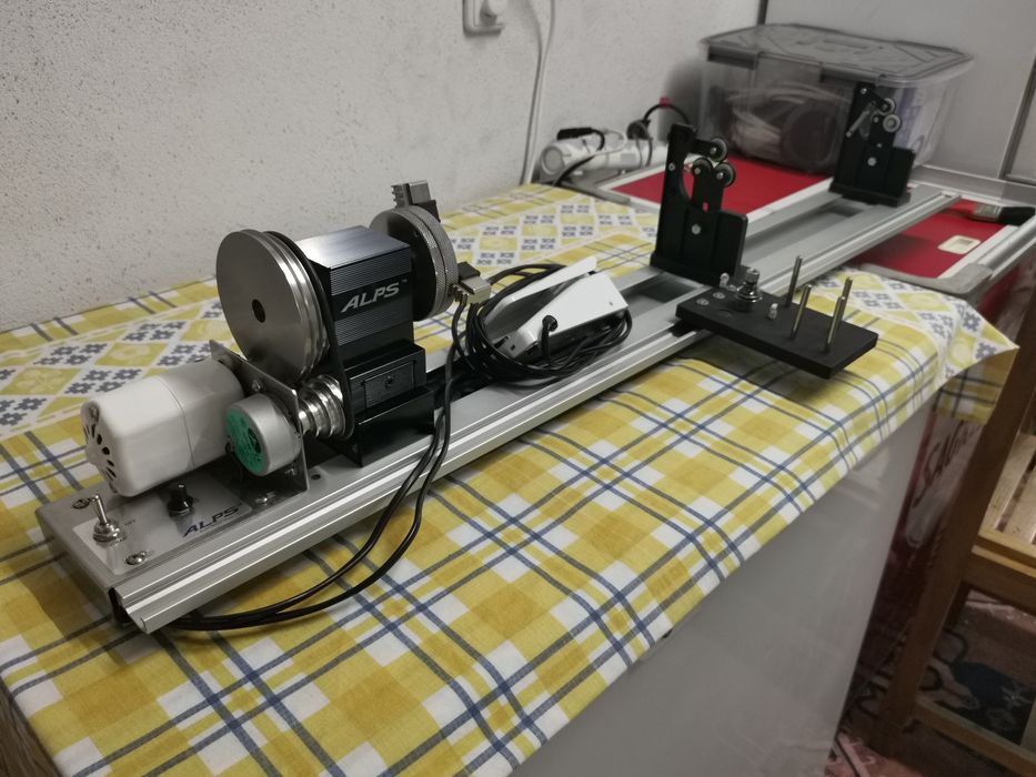 Máquina Alpes para arranjar canas de pesca