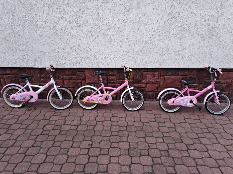 Rower 16" B'twin dla dziewczynki