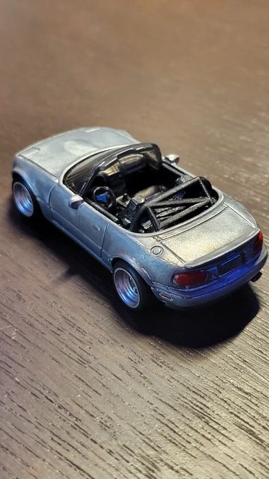 Rollcage Detalhado para Hotwheels MX-5 Miata NA