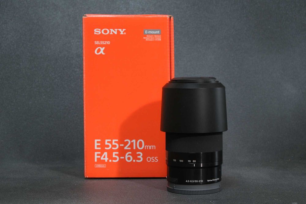 Об'єктив Sony E 55-210 mm f/4.5-6.3 OSS Black
