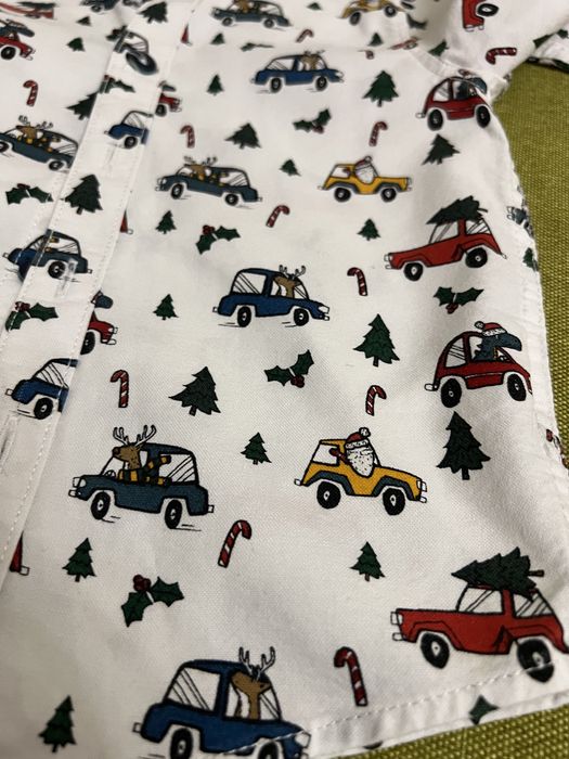 Рубашка, комплект новорічний