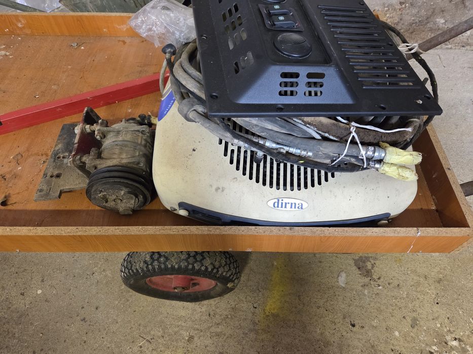 Klimatyzacja dachowa na ciagnik