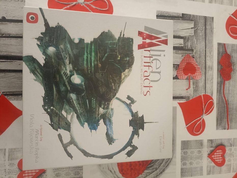 Alien Artifacts 4x Boardgame